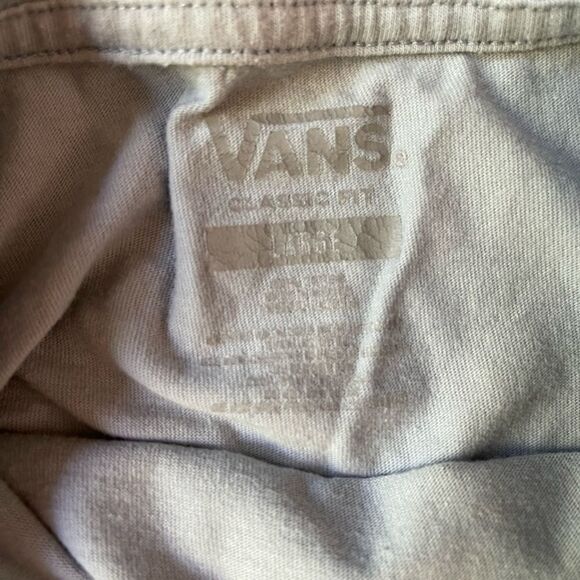 Women’s large Vans tshirt blue with sunflowers - Picture 8 of 9